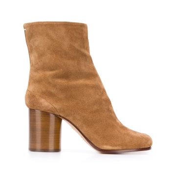 Tabi 100mm suede boots
