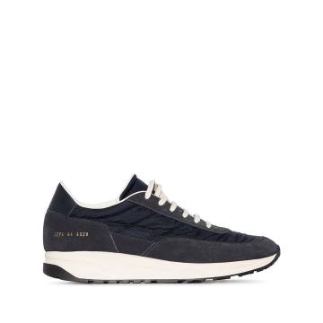 blue Track suede sneakers