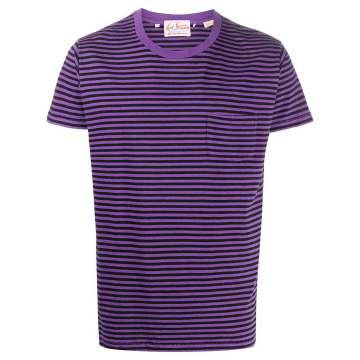 stripe t-shirt with patch pocket