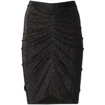 Sargas metallic mini skirt