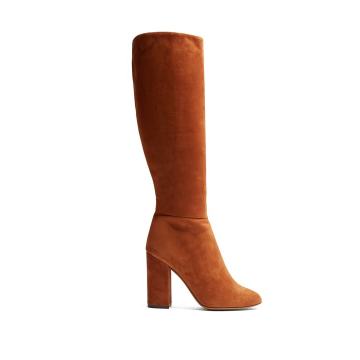 Sophie knee-high suede boots