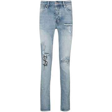 Van Winkle Punk Scribe skinny jeans