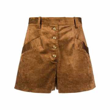 corduroy tailored shorts