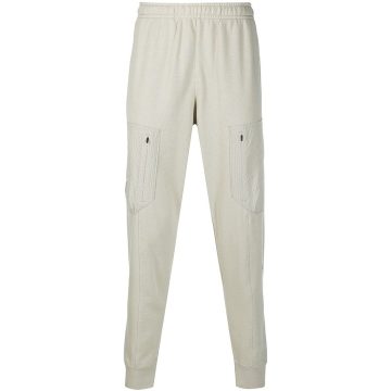 tapered logo track pants