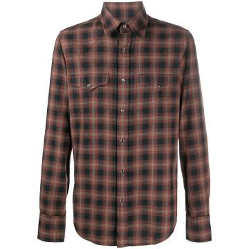 checked Western shirt