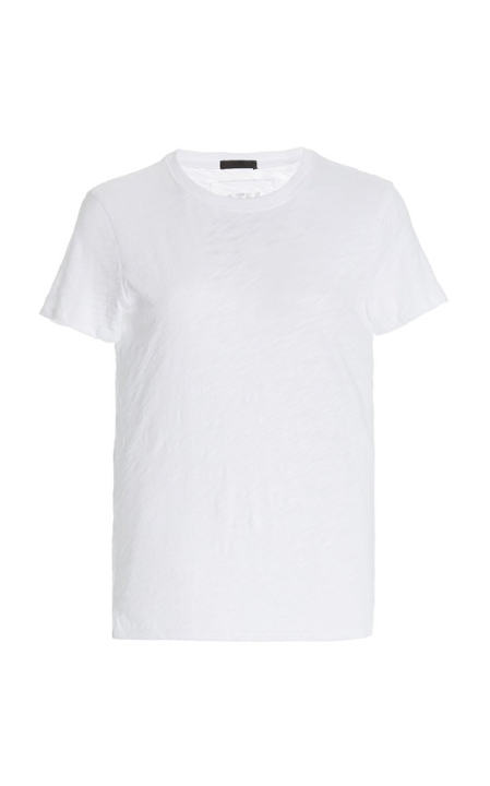 Schoolboy Slub Cotton Jersey T-Shirt展示图