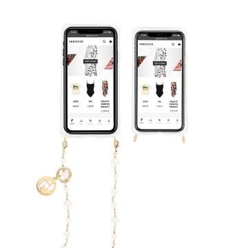 iPhone X 人造珍珠镶嵌手机壳