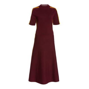 Danko Cashmere-Silk Knit A-Line Dress