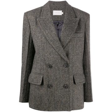 wool herringbone coat