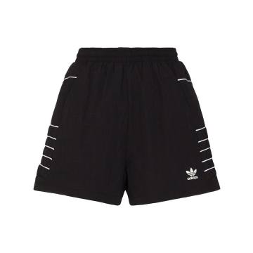 Adicolour wide-leg running shorts