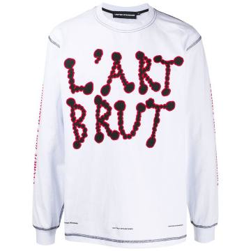 L'Art Brut long-sleeved T-shirt