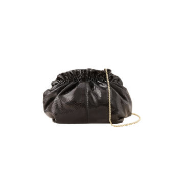 Willa Ruched Leather Sholder Bag