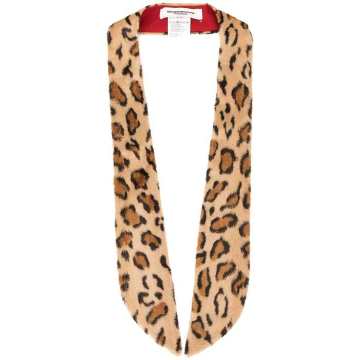 leopard print collar