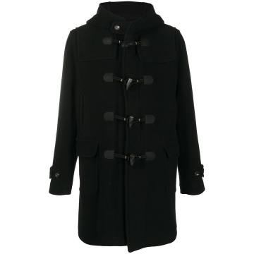 wool-blend duffle coat