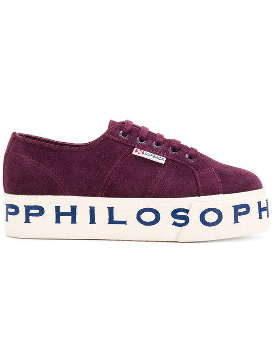 Superga X Philosophy裹踝带板鞋展示图