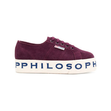Superga X Philosophy裹踝带板鞋