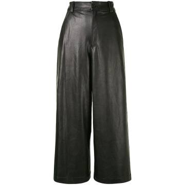 Wiles cropped wide-leg trousers