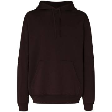 Midweight terry cotton hoodie