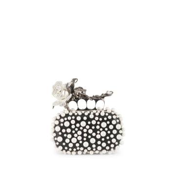 Rose Four Ring Clutch