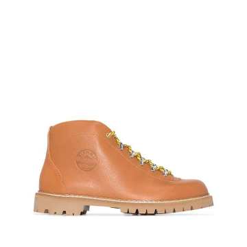 brown Tirol leather hiking boots