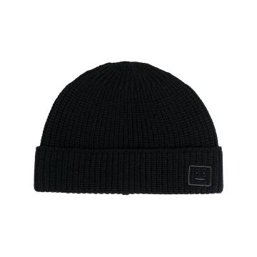 embroidered Face fisherman beanie