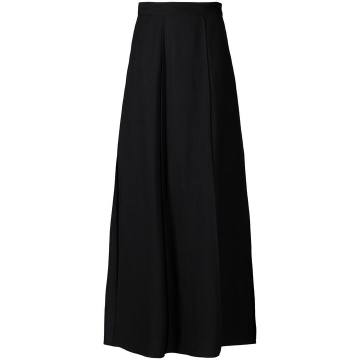 paneled full-length skirt