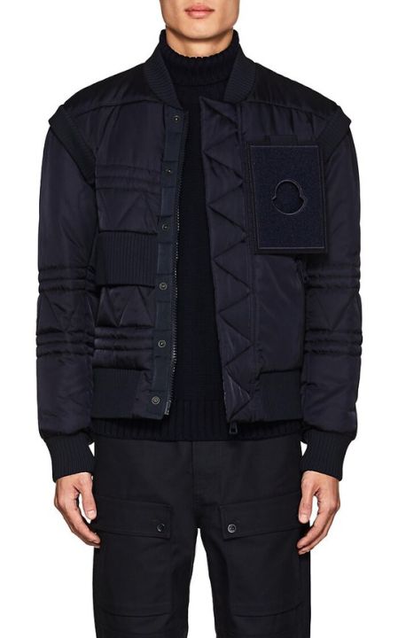 Richie Down-Quilted Bomber Coat展示图