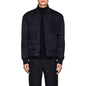 Richie Down-Quilted Bomber Coat