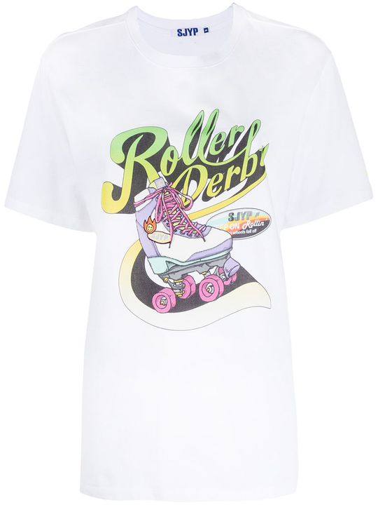 Roller Derby cotton t-shirt展示图
