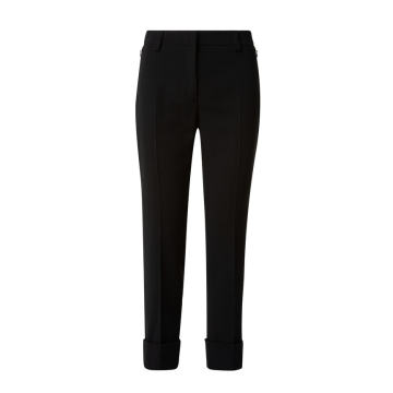 Maxima Wool-Blend Cropped Pants