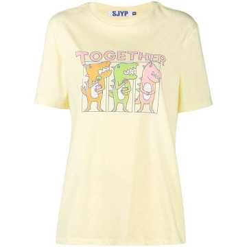 Together Dino cotton t-shirt