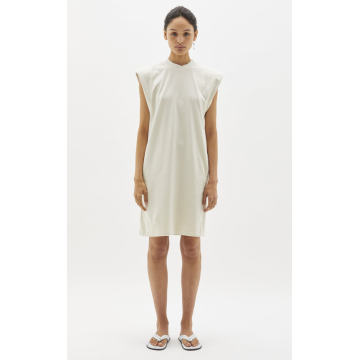 Relaxed Fit Cotton Mini Dress