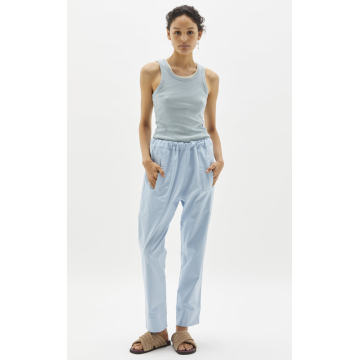 Cotton Skinny Ankle Pants