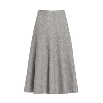 In Tillie Virgin Wool-Blend Skirt