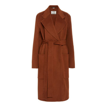 Carice Double-Breasted Wool-Blend Coat