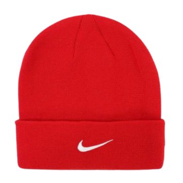 红色套头帽