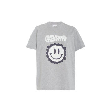 Smiley Flower Organic Cotton T-Shirt