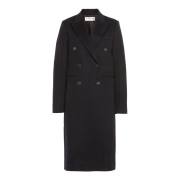 Tailored Virgin Wool-Cashmere Coat
