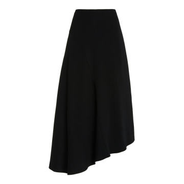 Asymmetric Jersey Skirt