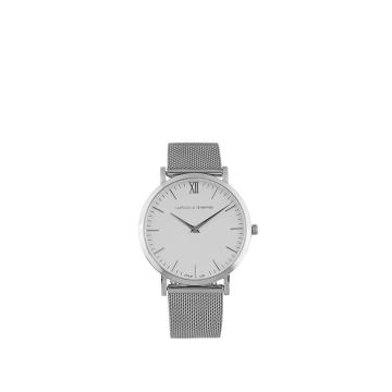 Lugano stainless-steel watch