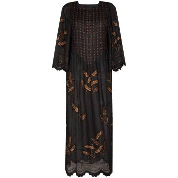 LouLou Embroidered Linen Dress