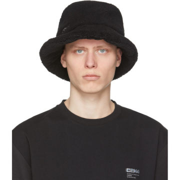 SSENSE 独家发售黑色 Filtered Reality 系列渔夫帽