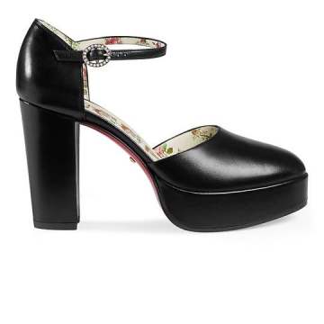 Agon Leather Mary Jane Pumps