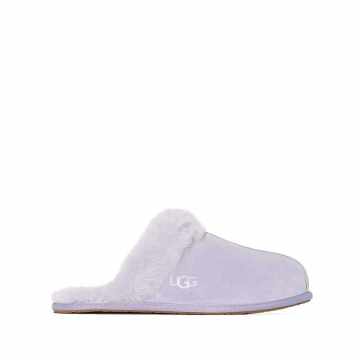 purple Scuffette II shearling slippers