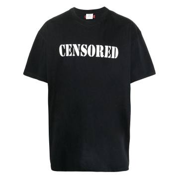 Censored 印花T恤