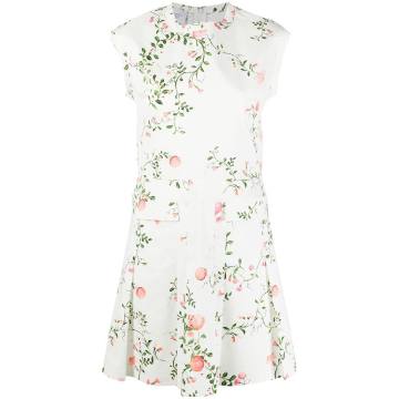 floral-print sleeveless dress