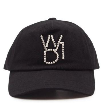 黑色 Pearl Logo 棒球帽