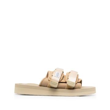 front touch-strap sandals