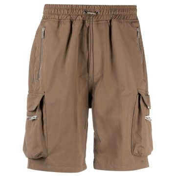 knee-length bermuda shorts