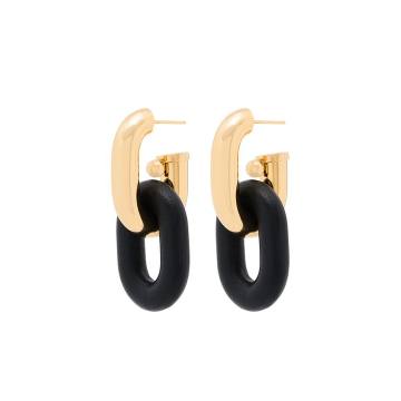 XL chain-link earrings